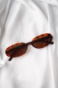 Classic Tortoise Rectangular Sunglasses