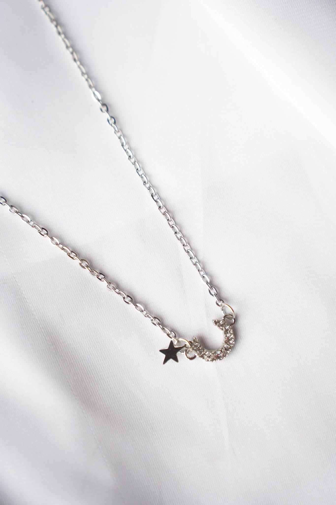 Cosmic Star & Crescent Necklace