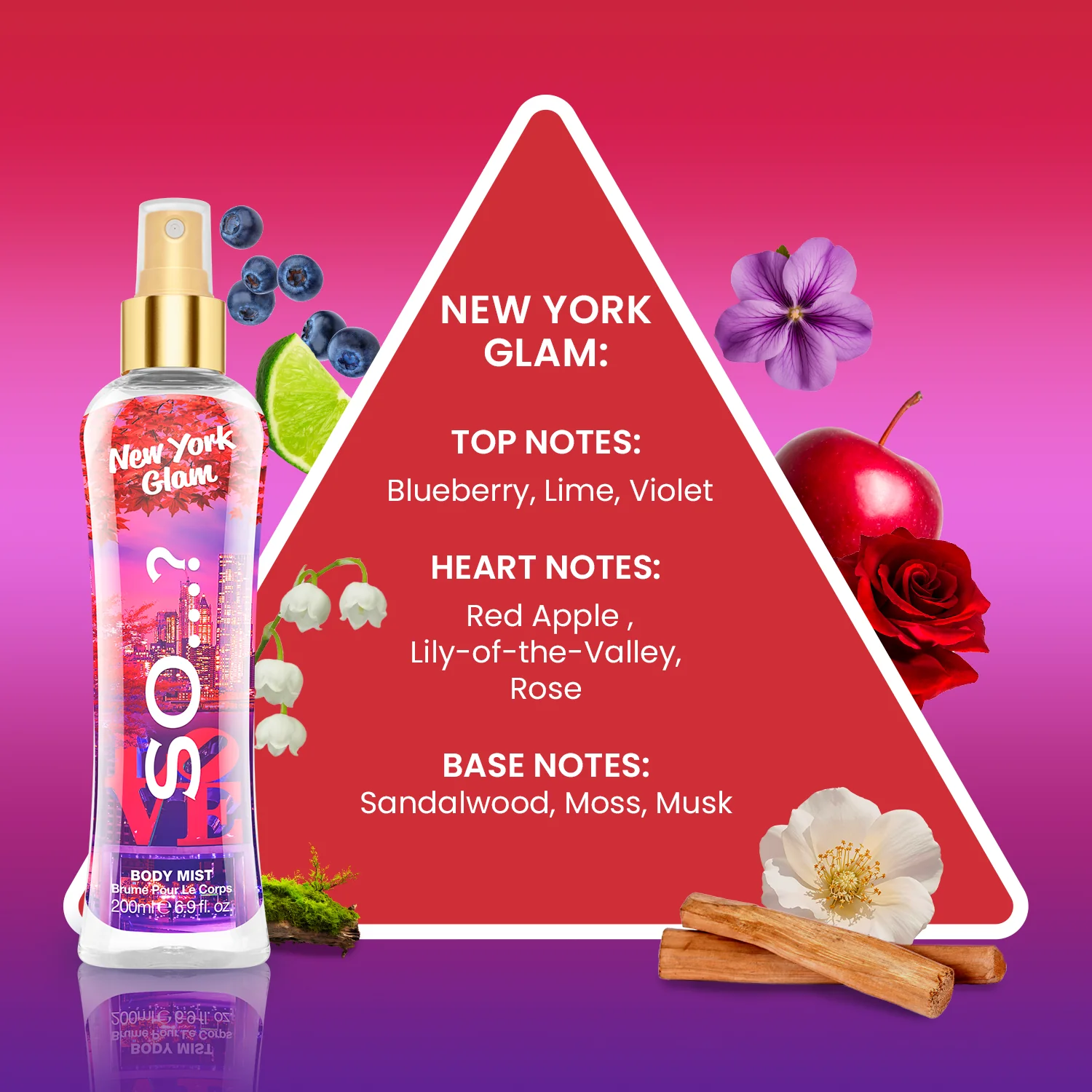 New York Glam - So...? UK Body Mist - Image 2